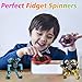 Gokeey Transformable Fidget Spinners 3 Pcs for Kids and Adults Stress Relief Sensory Toys for Boys and Girls Fingertip Gyros for Party Favors Goodie Bag Stuffers for Kids - Image 4