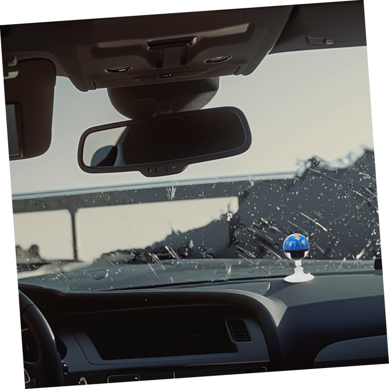 Portable Dashboard Compass Suction Cup Plastic Lightweight Car Boat Navigation Tool - Image 5