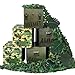 JellyArch 19 Pcs Camo Boxes Decor Army Party Decorations Including Camo Boxes Camo Netting and Palm Leaves for Hunting Military Army Military Enthusiasts Jungle Camo Party Birthday Party Supplies - Image 2