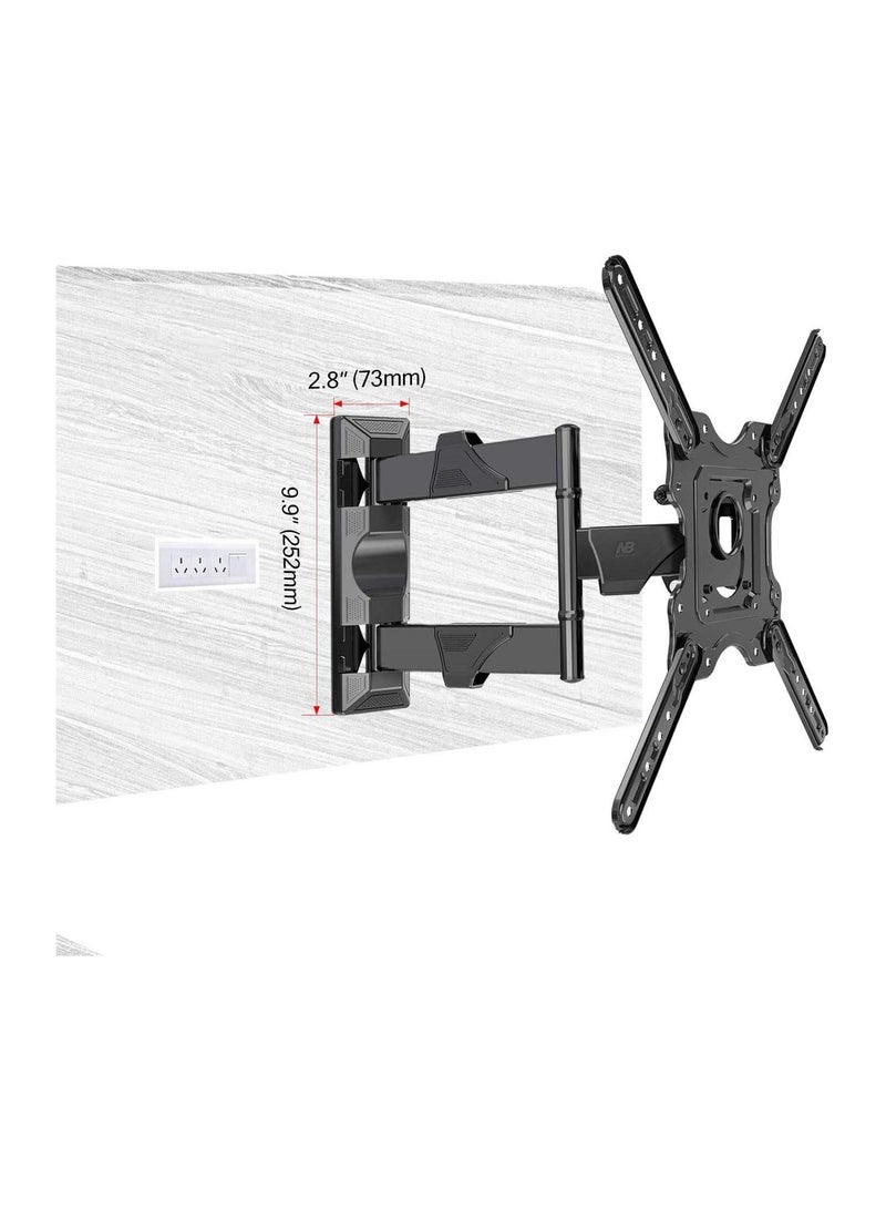 32 to 55 Inch led TV Wall Mount Movable Swivel Corner Bracket P4, Swivel and Tilt Corner, Full Motion - Image 4