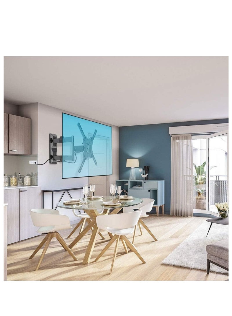 32 to 55 Inch led TV Wall Mount Movable Swivel Corner Bracket P4, Swivel and Tilt Corner, Full Motion - Image 2