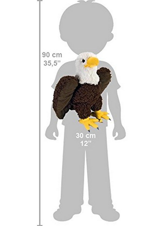 Wild Republic Wild Republic Bald Eagle Plush, Stuffed Animal, Plush Toy, Gifts for Kids, Cuddlekins 12 Inches  - Image 3