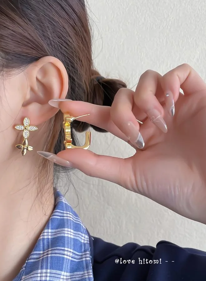 Flower Dangle Earrings