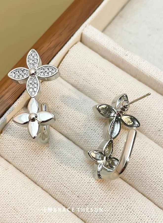 Take Two  Flower Dangle Earrings for Women | Best Price UAE