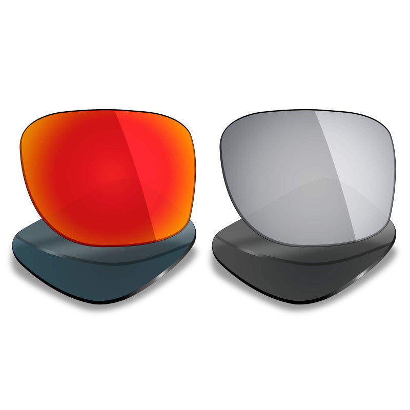 Mryok 2 Pair Polarized Replacement Lenses for Oakley Holbrook Sunglass - Options - Image 5