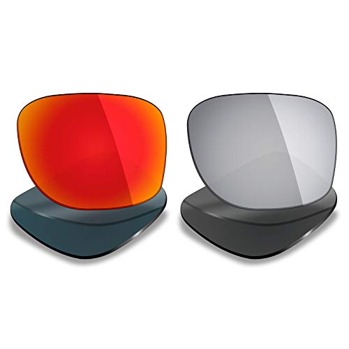 Mryok 2 Pair Polarized Replacement Lenses for Oakley Holbrook Sunglass - Options - Image 1