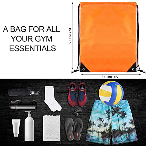 GoodtoU Drawstring Backpack Bulk 48 Pcs 16 Colors Drawstring Backpack Bulk Cinch String Backpacks - Image 2