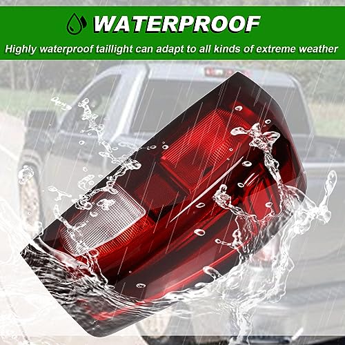Lochnchn Tail Light Assembly Compatible With 2019-2024 GMC Sierra 1500 2500HD 3500HD,Right Passenger Side Taillight Rear Lamp Brake Light Replace# 84565920 GM2801309 Halogen Type - Image 5