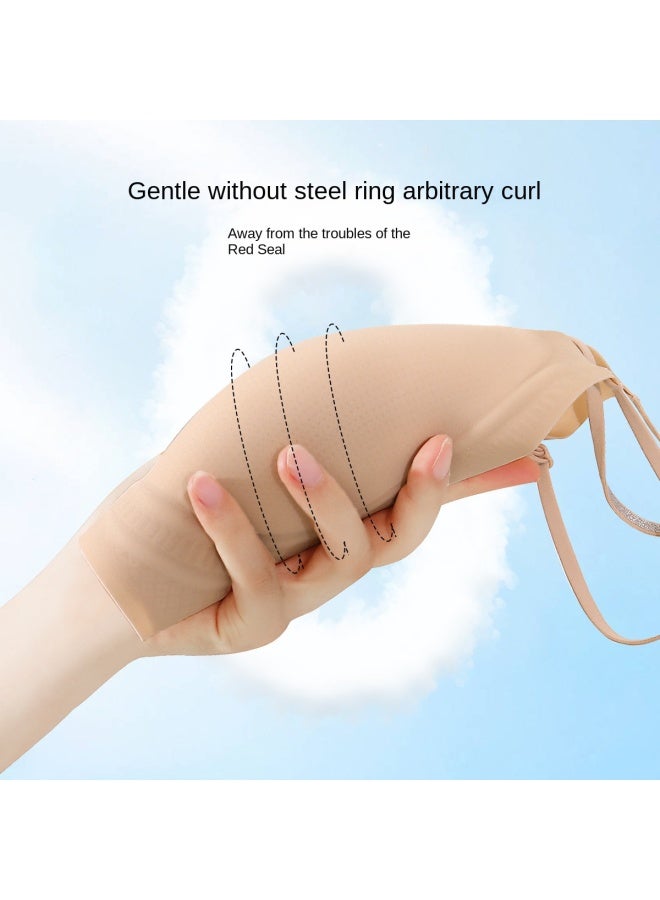 an zhi ban Pairs [ultra-thin Barely-there Cool Breeze] Invisible Foundation Liquid Underwear With Breathable Mesh Cups For Lifting & Push-up Effect - Image 5