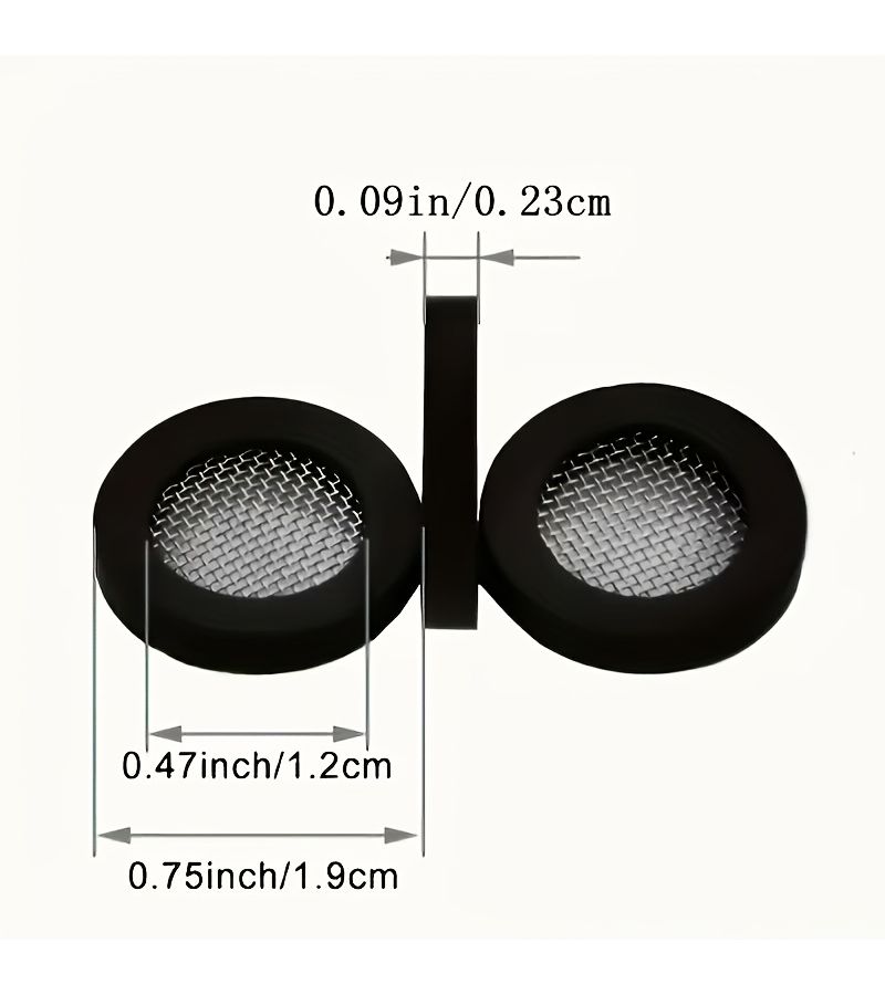 28pcs Faucet Washer Set for Standard 1/2 Inch Fittings Shower Hose and Nozzle Gasket Rings - Image 5