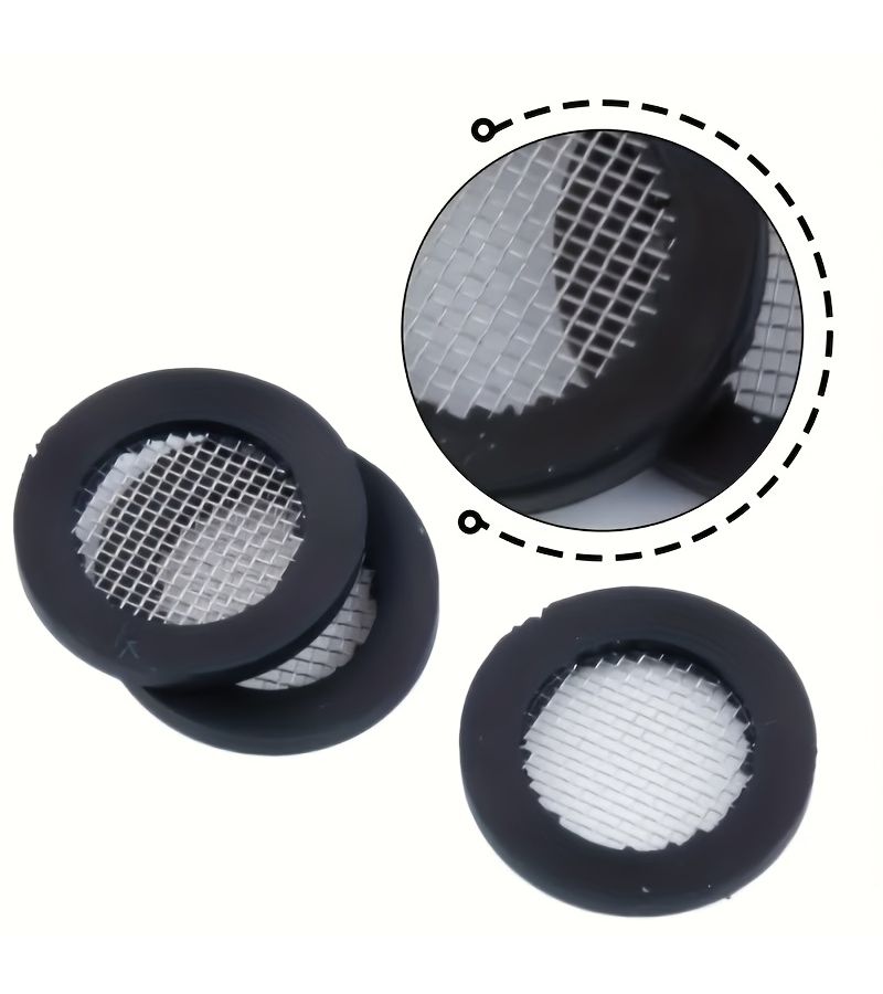 28pcs Faucet Washer Set for Standard 1/2 Inch Fittings Shower Hose and Nozzle Gasket Rings - Image 1