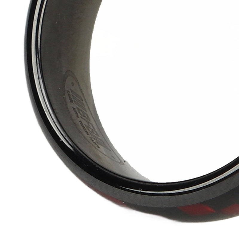Smart Carbon Fiber Key Card Fob Ring Size 9 18 9mm Ceramic No Charging Required - Image 4