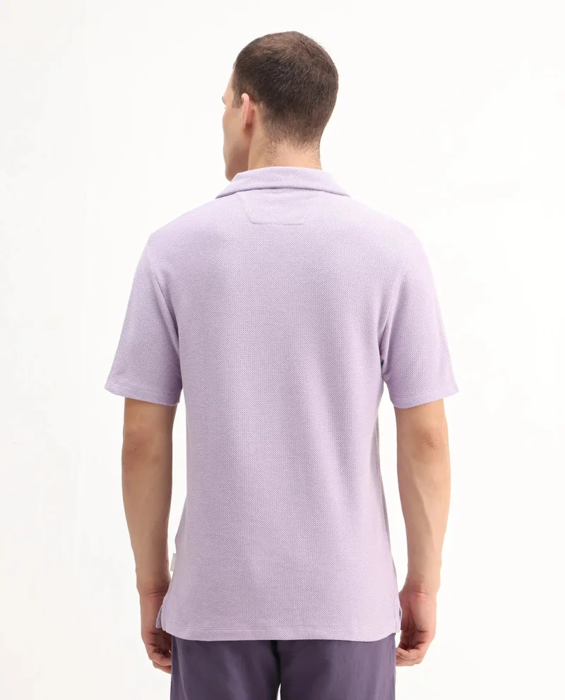 رير رابِت REGULAR FIT PLAIN POLO