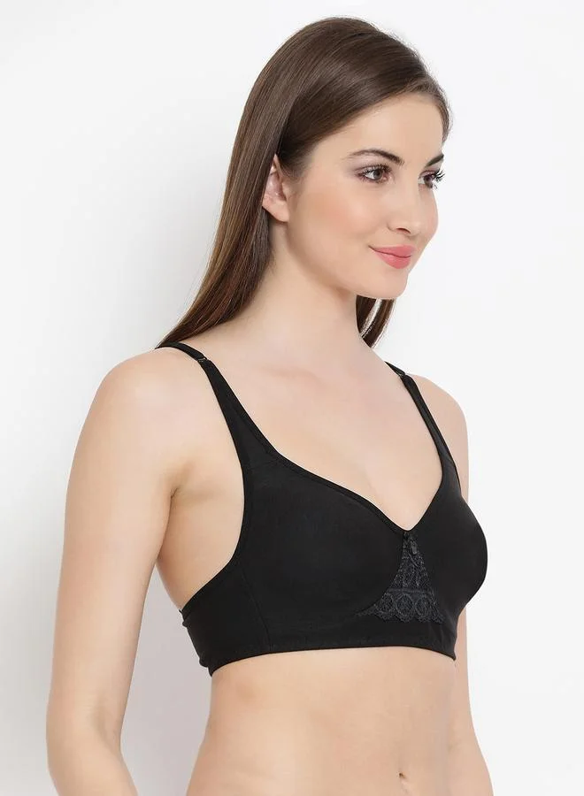 كلوفيا حمالة صدر تيشيرت قطن بتغطية كاملة بدون حشوة وبدون سلك