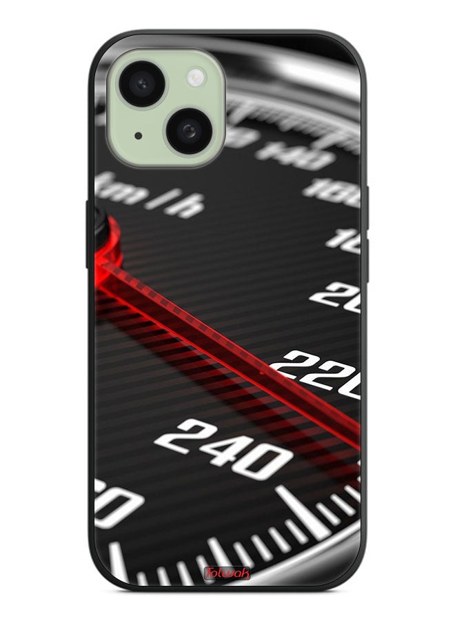 Tolwak Apple iPhone 15 Protective Case Cover Speed Meter - Image 2