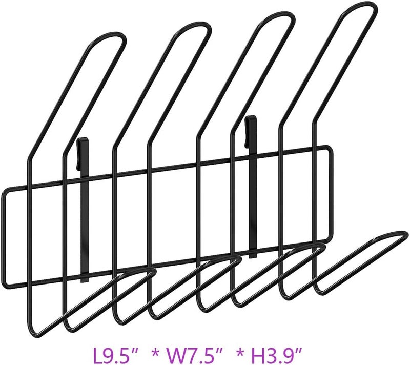 Pusdon Over Sink Dish Drying Rack Parts - Hooks, Suction Cups Accesorry Tools Pack (Silver) - Image 2