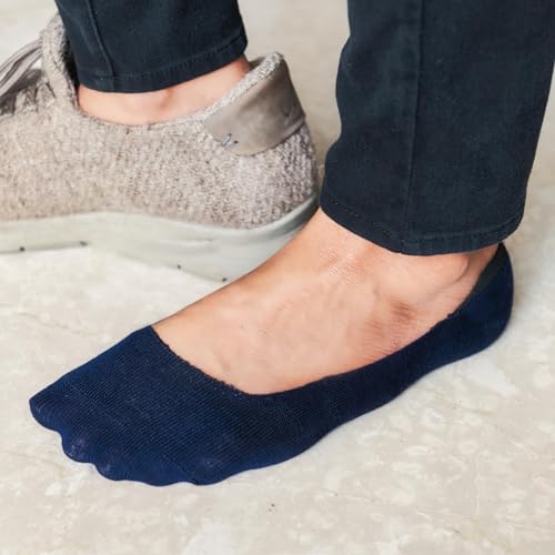 HEELIUM Bamboo No Show Socks for Women | Odour Free & Breathable | 3X Softer than Cotton Socks | Low Cut Socks | Size (UK 3-7) - Image 5
