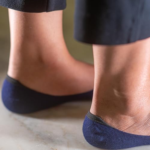HEELIUM Bamboo No Show Socks for Women | Odour Free & Breathable | 3X Softer than Cotton Socks | Low Cut Socks | Size (UK 3-7) - Image 3