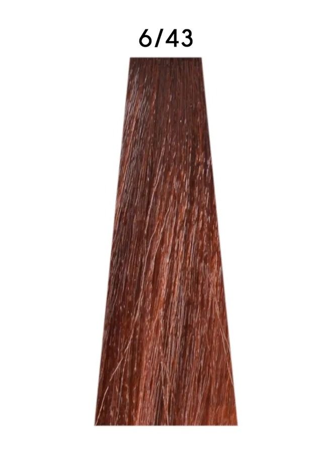 Alter Ego Italy Technofruit Hair Color 6.43 Dark Blonde Copper Golden 100 Ml - Image 2