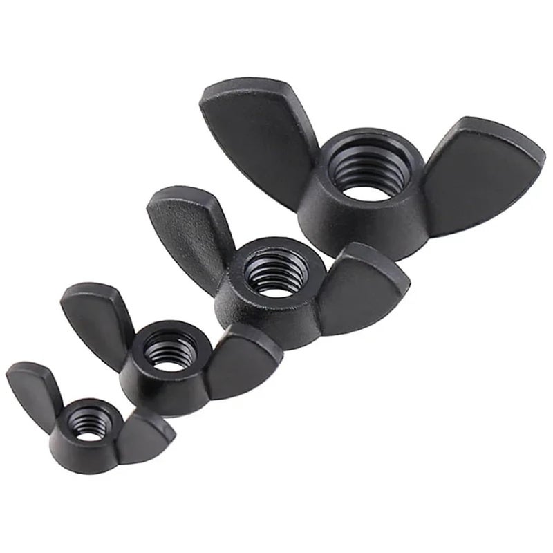 200Pcs M4 Nylon Wing Nuts Plastic Thumb Nut Assortment Kit - Image 5