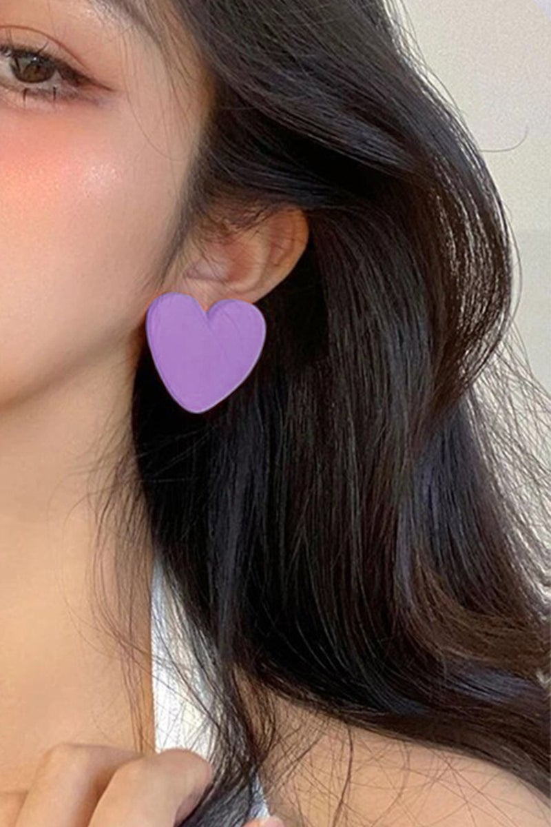 BP Tattoo Colorful Heart Earrings Women's Earrings  - Image 1