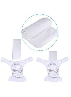 DOMENICO Washable Baby Diaper Premium Cloth Diaper Reusable Adjustable Size Waterproof(Assorted Color)  - Image 5