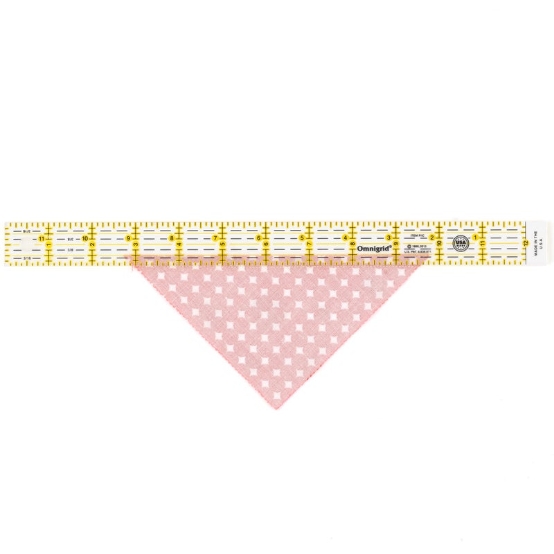 Omnigrid 1 x 12-Inch Ruler, Clear Quilting and Sewing Ruler - Image 2