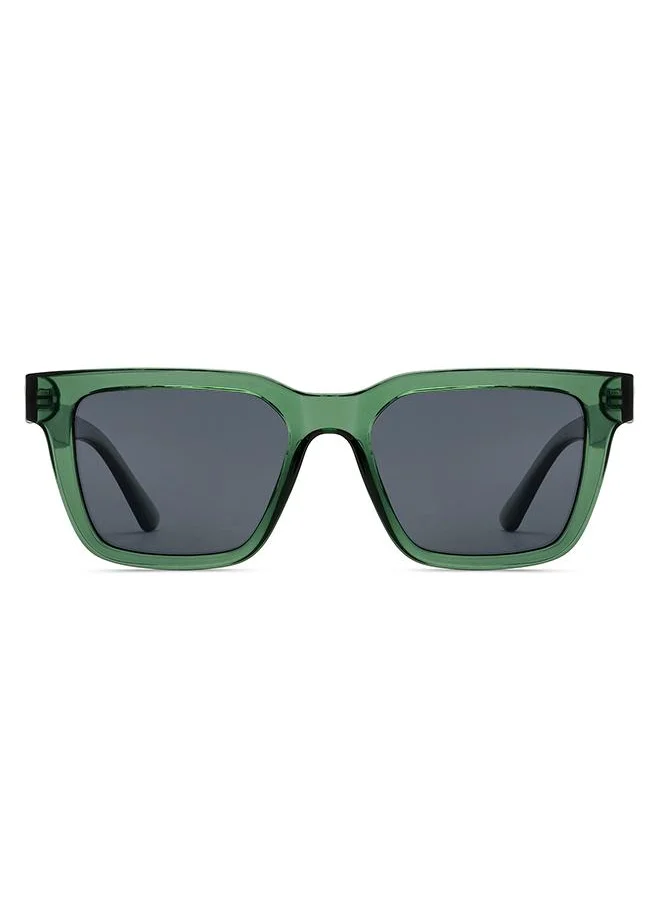 VINCENT CHASE Full Rim Square Classics Branded Latest And Stylish Sunglasses Polarized And 100% UV Protected Unisex Large VC S16754