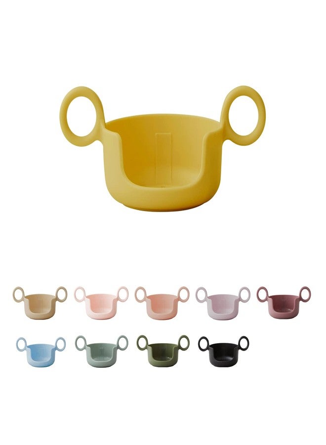 Design Letters Handles for Sippy Cups Designed in Denmark| Toddler Learning Cup's Handle BPA/BPS Free 17g | Training Cup Handle Dishwasher Safe, Easy Grip for Baby Cup | Self Feeding Training Handles - Image 1