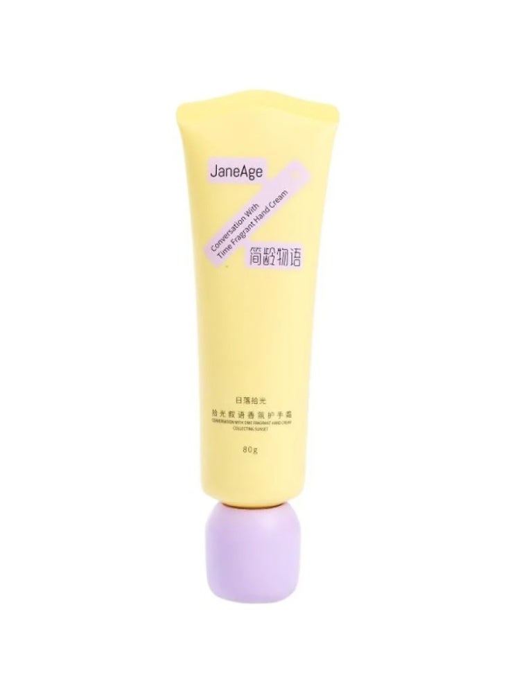 JaneAge Sunset Time Fragrance Hand Cream, 80g
