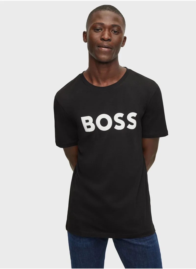 BOSS Logo Crew Neck T-Shirt