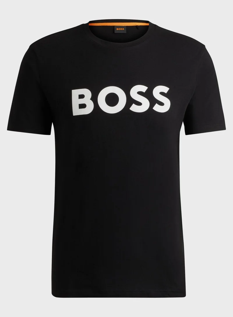 BOSS Logo Crew Neck T-Shirt