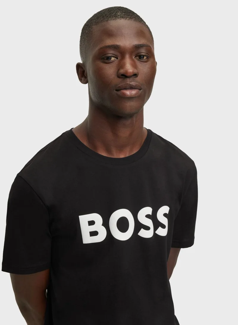 BOSS Logo Crew Neck T-Shirt