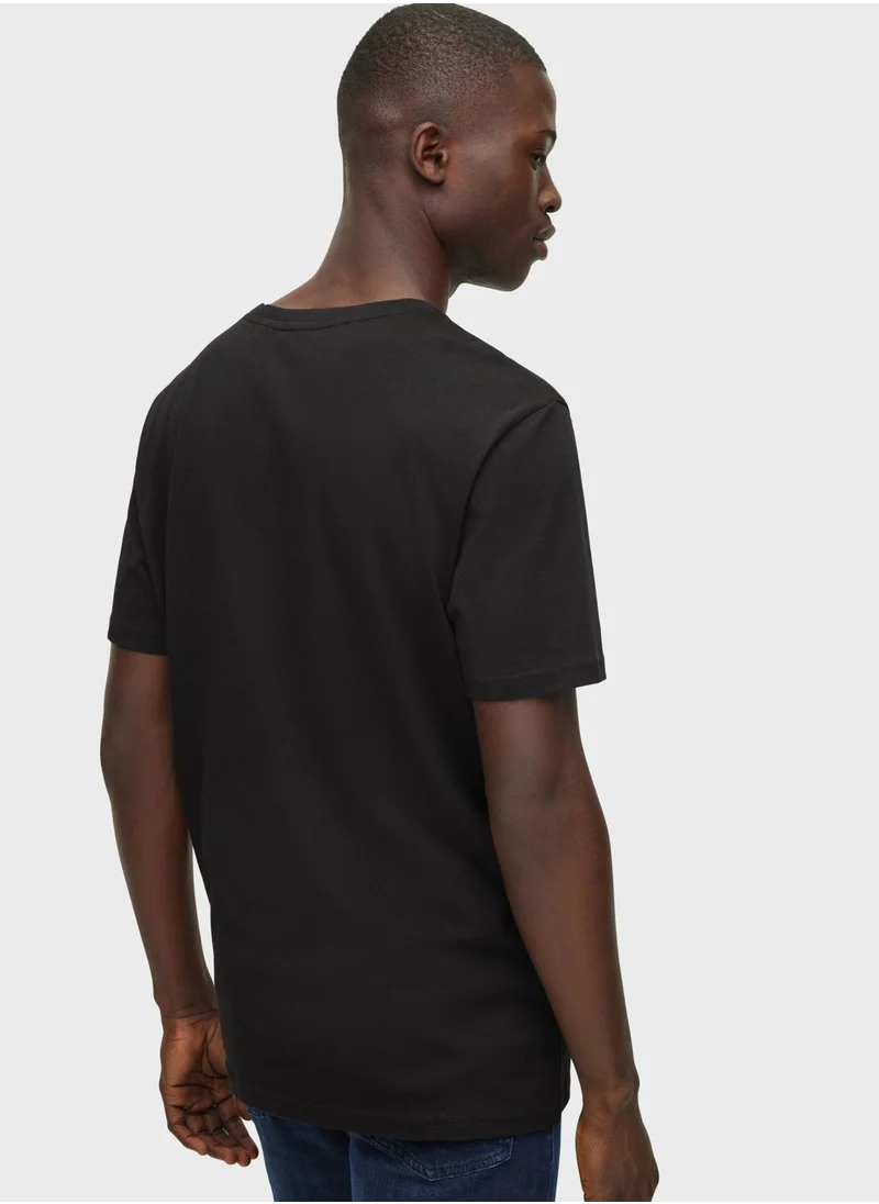 BOSS Logo Crew Neck T-Shirt