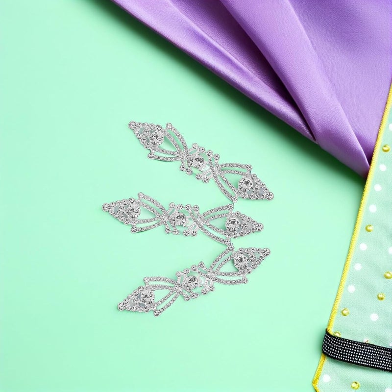 3pcs Vintage Rhinestone Chinese Knot Coat Closure Buttons for Sewing Clothes Buckle, Decorative Fasteners for Cloaks Sweaters Cardigans and Costumes - Image 5