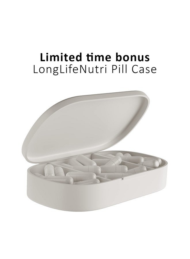 LongLifeNutri Fisetin Supplement 100Mg 120 Vegetarian Capsules  Natural Bioflavonoid Polyphenols  Aging And Longevity Powder Pills  Senolytic Sirtuin Activator  Energy Levels  Rhus Succedanea - Image 3