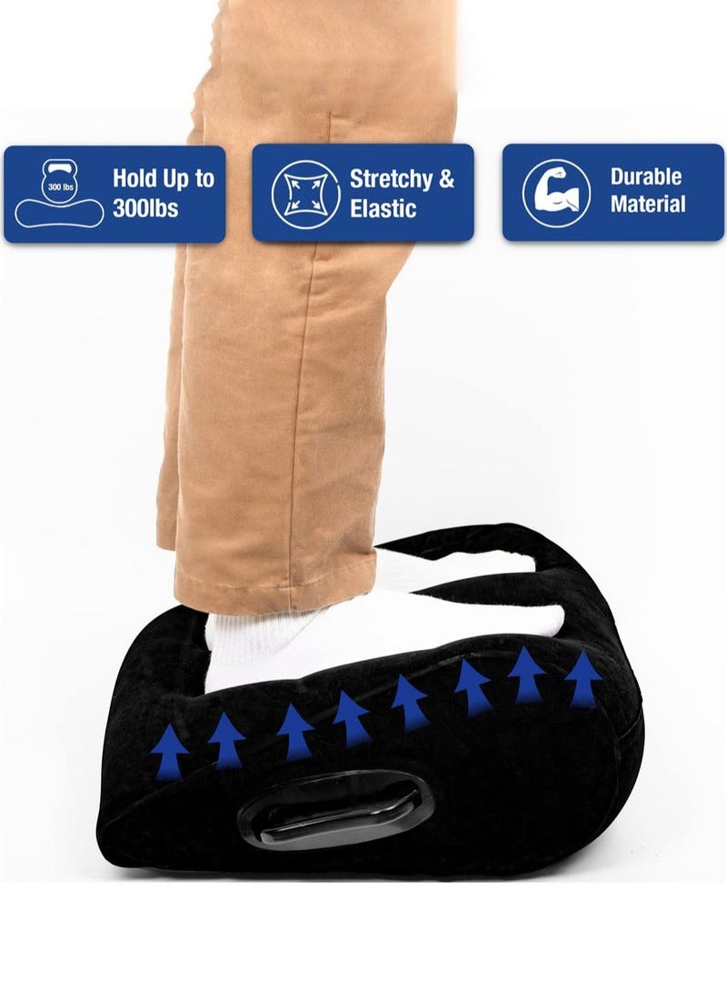 Leg Positioner Pillow with Pump Inflatable Pillow Portable Cushion Body Pillow For Sleeping Leg Elevation Bed Sofa Travel Camping  - Image 4