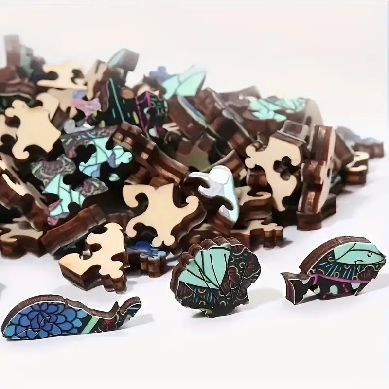 Selling Creative Animal Shaped Wooden Puzzle Irregular Three-Dimensional Wooden Puzzle Children'S Toys - Image 4