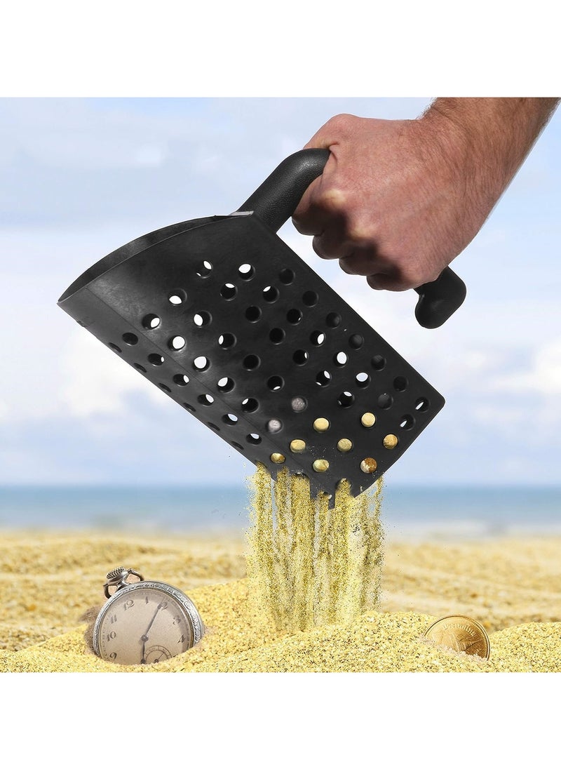 Ru syanl Sand Scoop for Metal Detecting and Metal Detector Shovel Set Use as Sand Sifter for Beach or Desert Metal Detector Accessories Beach Toy for Kids  - Image 1