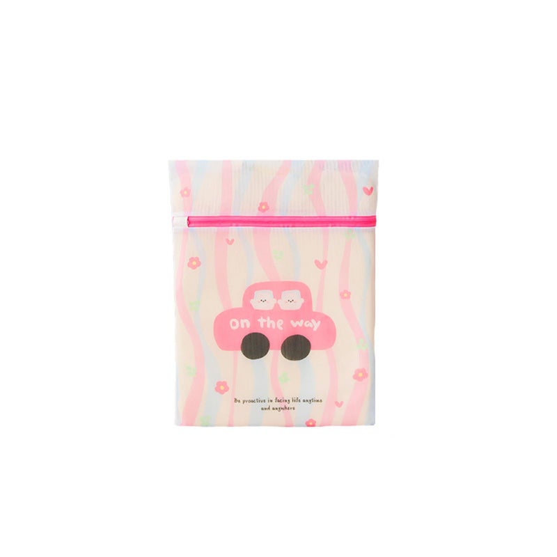 Reinforced Anti Deformation Mesh Laundry Bag With Zipper For Delicate Clothes Lingerie - Image 4