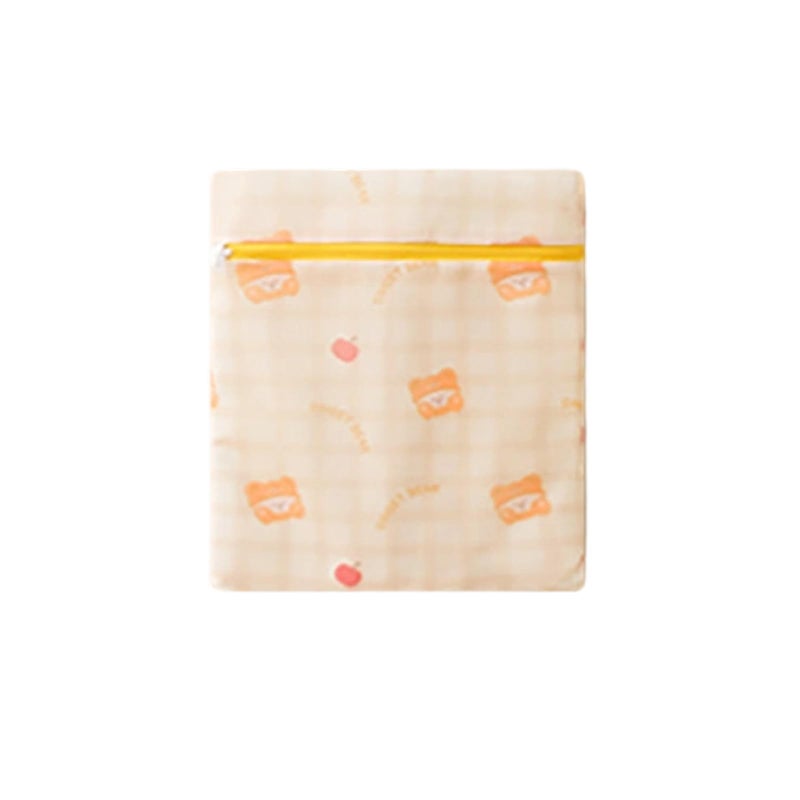 Reinforced Anti Deformation Mesh Laundry Bag With Zipper For Delicate Clothes Lingerie - Image 2