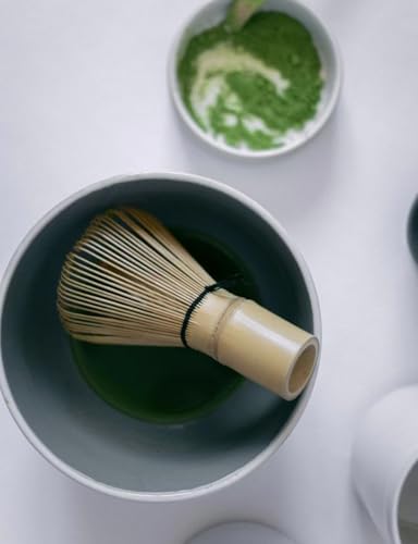 Maredash Matcha Whisk Set,Matcha Whisk,Matcha Set,Bamboo Whisk,Matcha Kit,Chasen Matcha Stirrer,Made from 100% Natural Bamboo,Durable and perfect for making matcha tea - Image 4