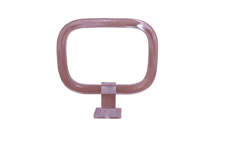 Acrylic Towel Ring for Hanging Small Towel and Clothes Towel Ring for Bathroom Kitchen Wash Area and Bedroom  - Image 1