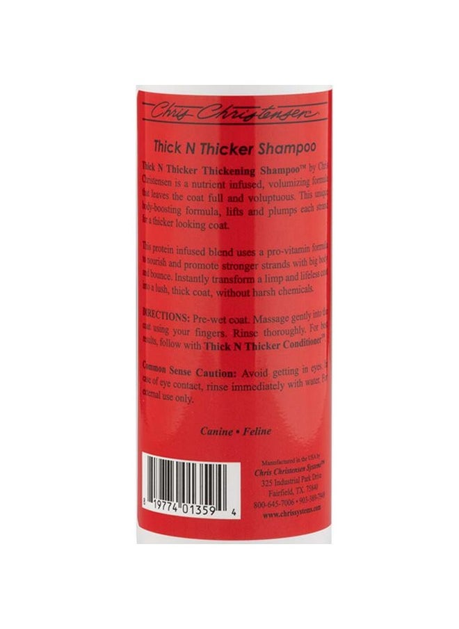 Chris Christensen Chris Christensen Pet Shampoo, 16 oz Thick N Thicker Thickening Shampoo, Groom Like a Professional, Pro-Vitamin Formula, Nutrient and Protein Infused Blend, Made in The USA  - Image 3