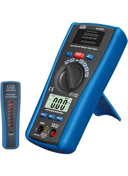 CEM LA-1011 Lan Cable Tester and Multimeter  - Image 1