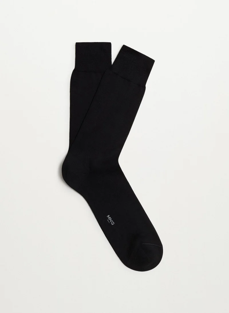 Mango Man Logo Crew Socks