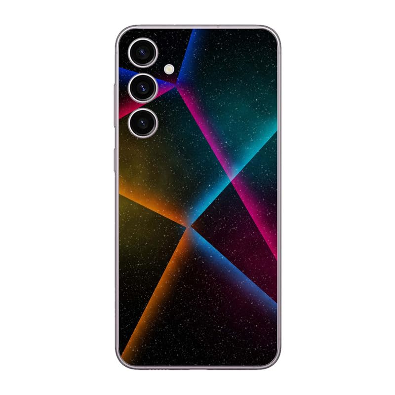 FCS Printed Designer Vinyl Mobile Back Skin Sticker for Samsung Galaxy A34 (Galaxy -60) - Image 1