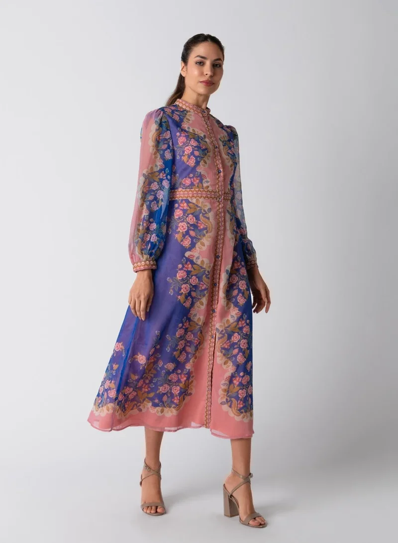 Raishma Evangeline Blue Dress