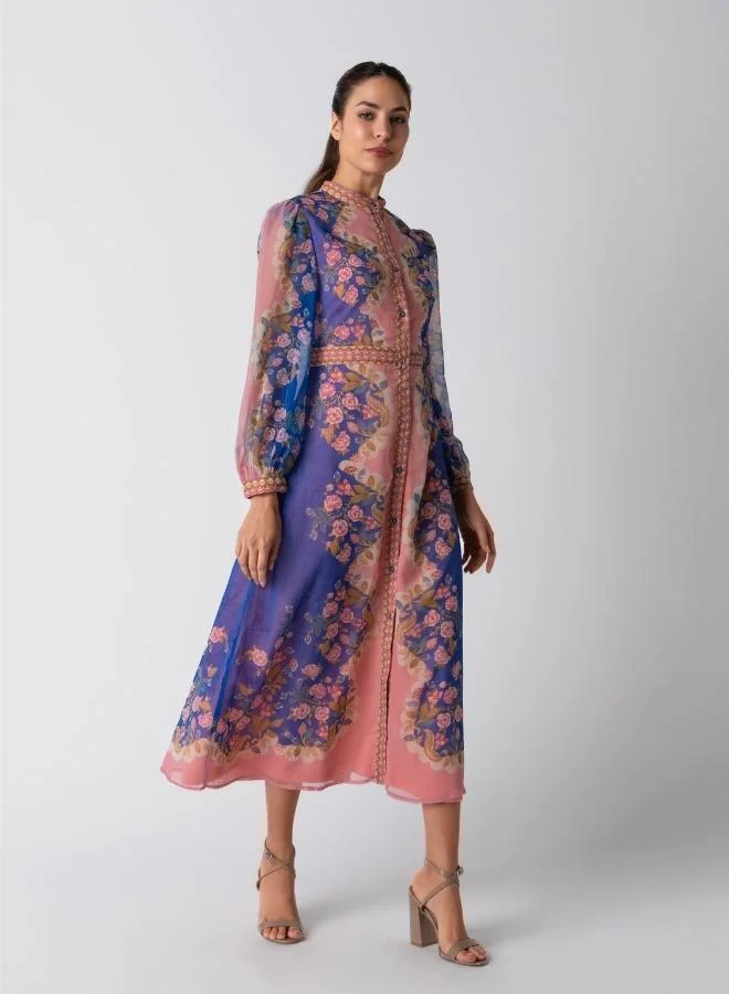 Raishma Evangeline Blue Dress