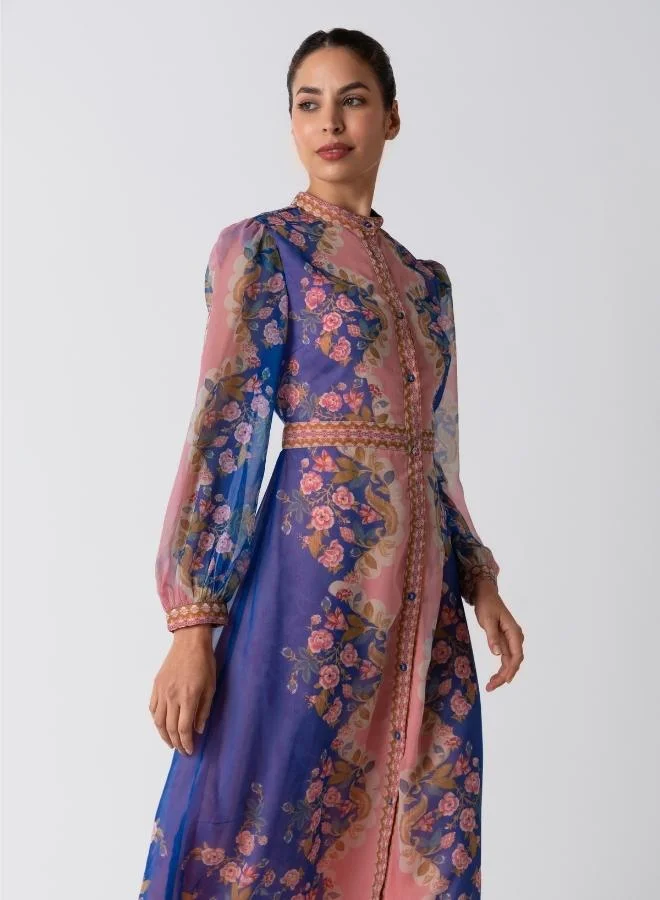 Raishma Evangeline Blue Dress